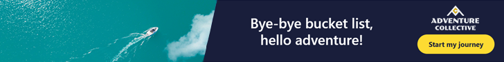 Adventure Collective 728x90 Banner - Bye-bye bucket list, hello adventure!
